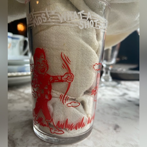 1950s Vintage “Hey Kids!” Welch’s Jam Jelly Jar Glass Memorabilia - Picture 3 of 11